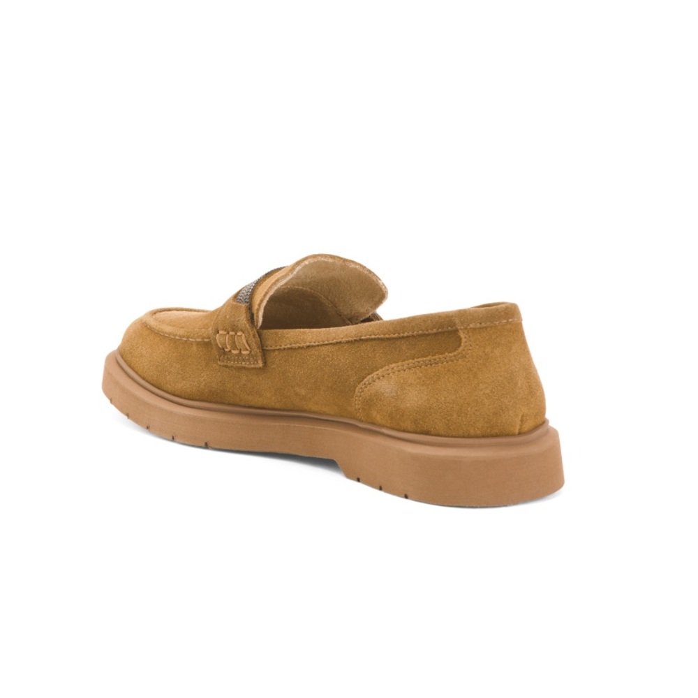 NEW Vaneli Suede Kimmo Loafers Tobacco Brown Women’s Size 8 - Picture 10 of 12